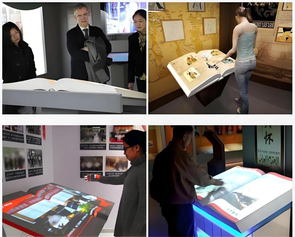 虚拟翻书多媒体系统 虚拟翻书多媒体系统