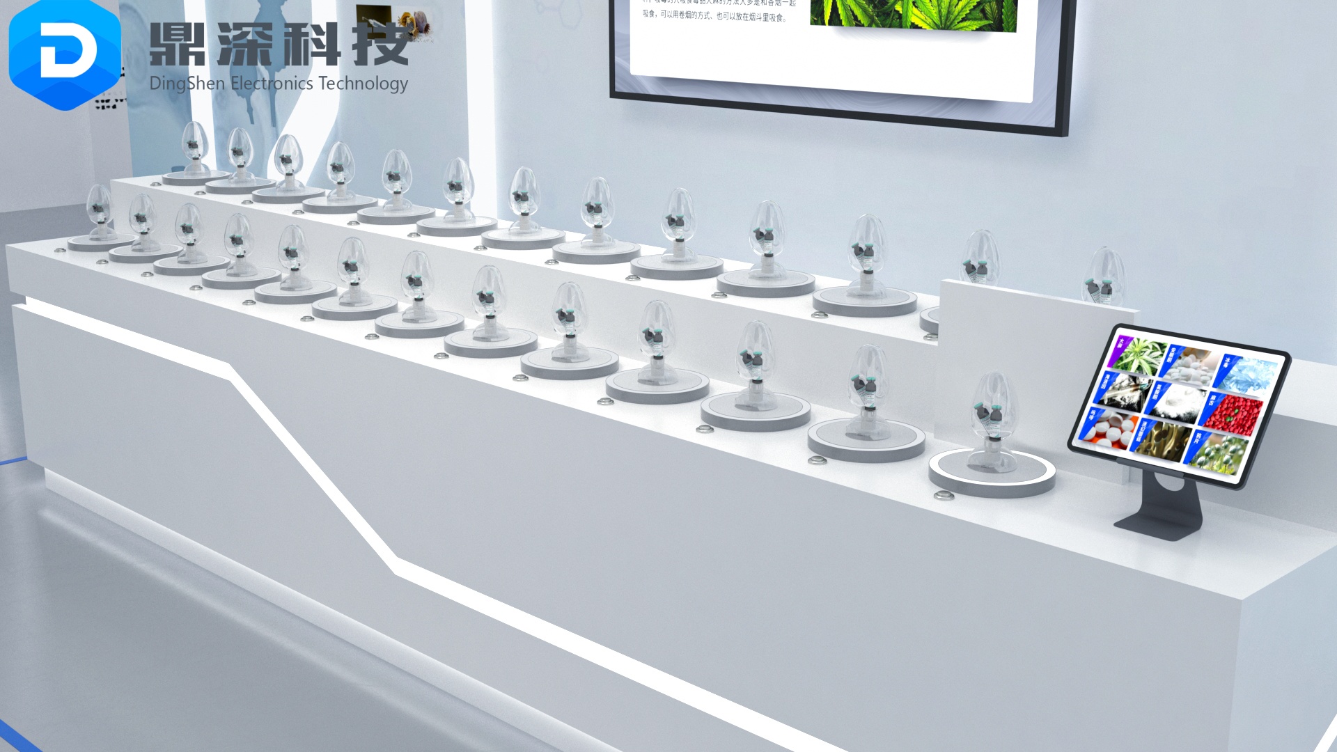 毒品模型感应互动装置-禁毒教育基地互动多媒体设备 毒品模型感应互动装置-禁毒教育基地互动多媒体设备