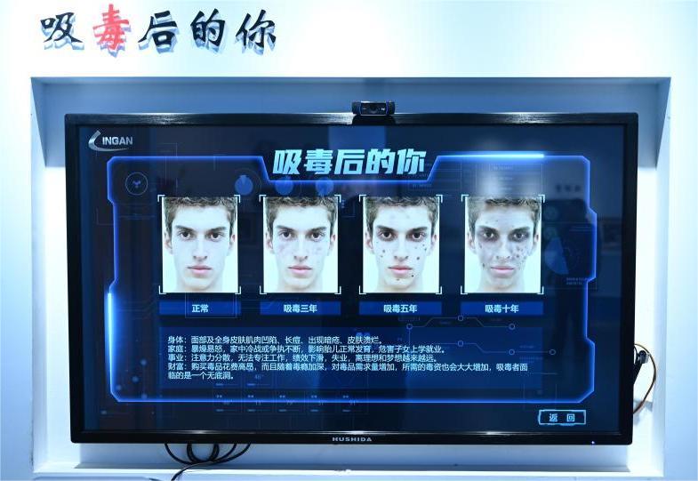 模拟吸毒后面容变化系统