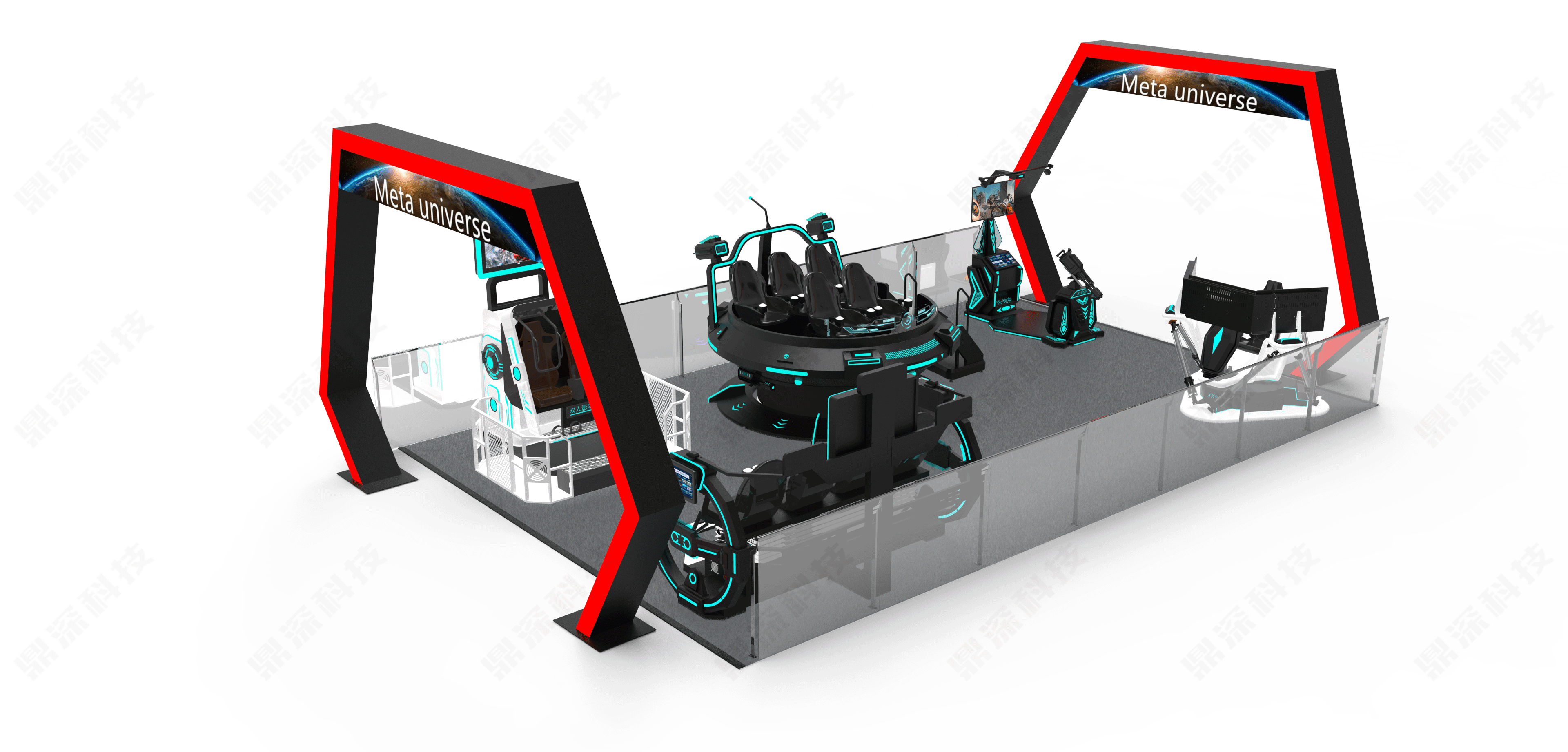9D动感影院VR设备 VR多人影院设备 5D动感影院座椅.png