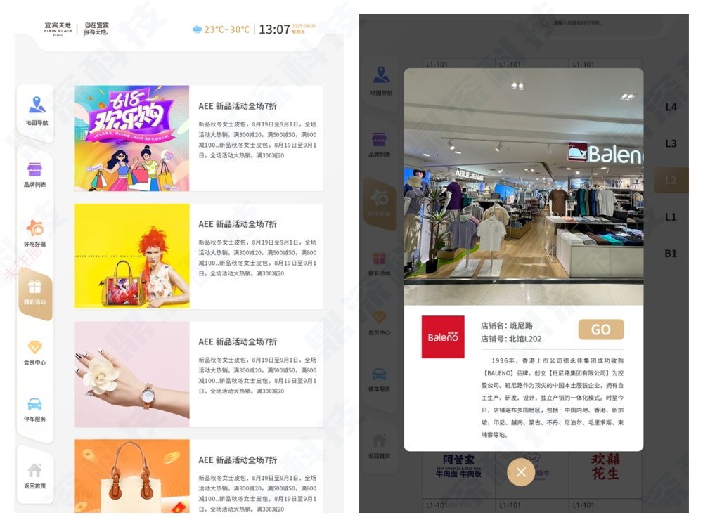 深圳智慧导视系统定制开发_商场智能导视定制_室内导航解决方案