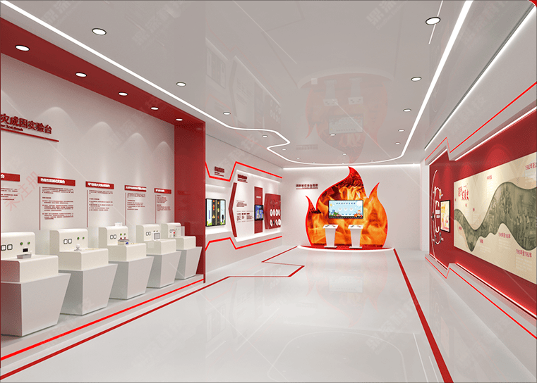 消防安全展厅设计 消防安全体验馆软硬件实施 消防展馆互动方案