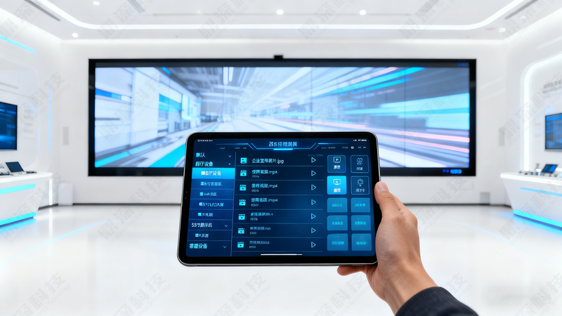 企业展厅智能中控系统_展厅多媒体控制系统_展厅控制解决方案