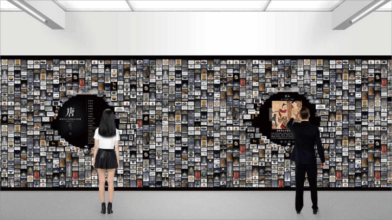 大屏互动数字墙|触摸屏展示软件|互动式多媒体展项