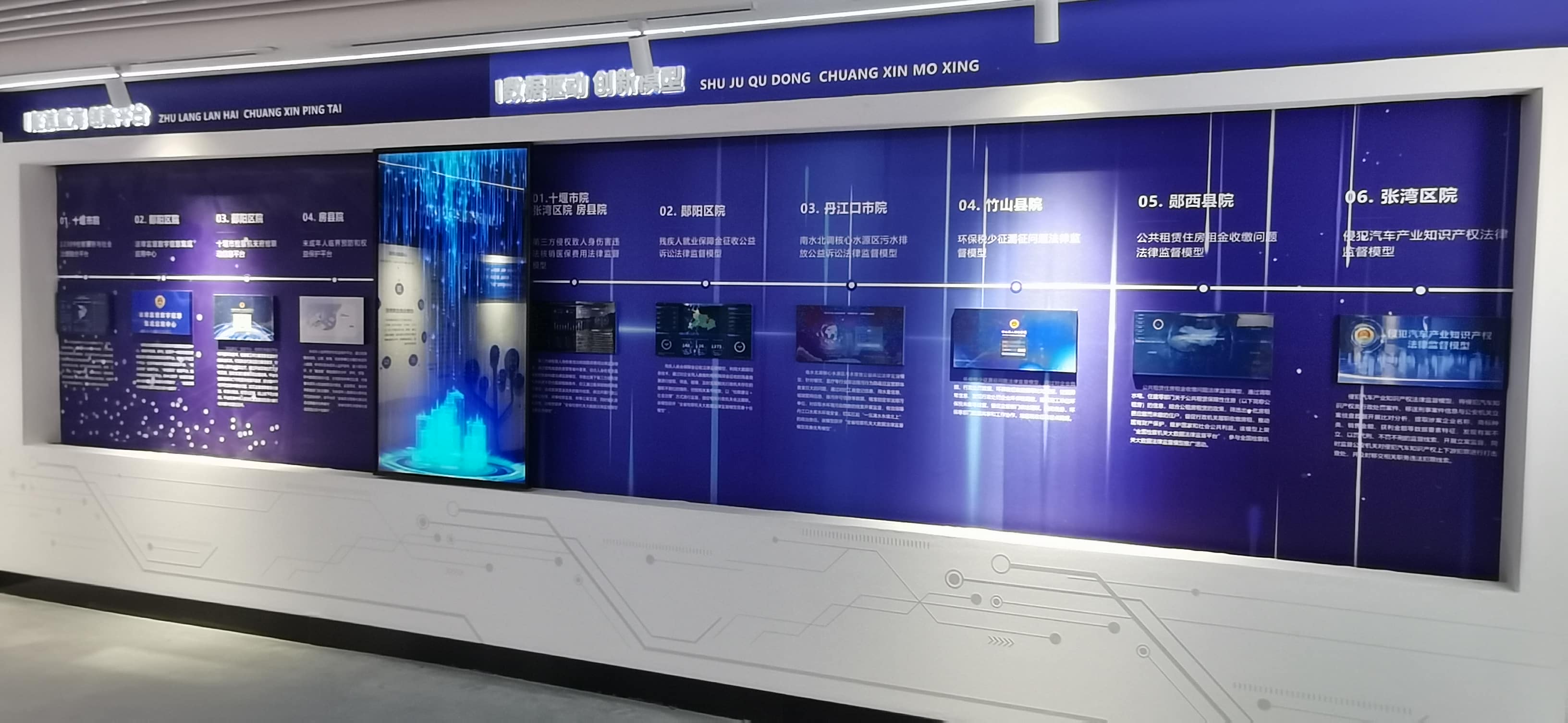 滑轨屏互动软件定制开发-滑轨屏互动展示整体方案