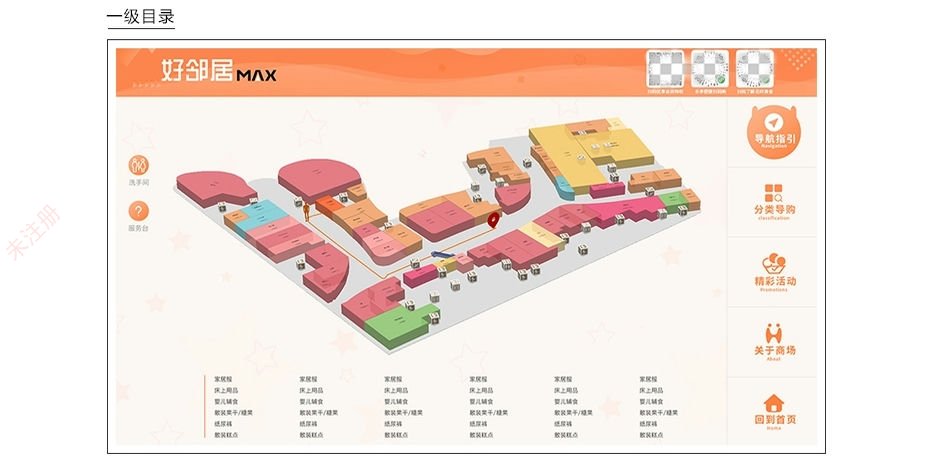 鼎深科技 商场导视系统|电子标识导视系统|楼层指引导购系统
